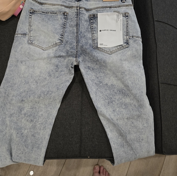 Purple jeans - Picture 2 of 2